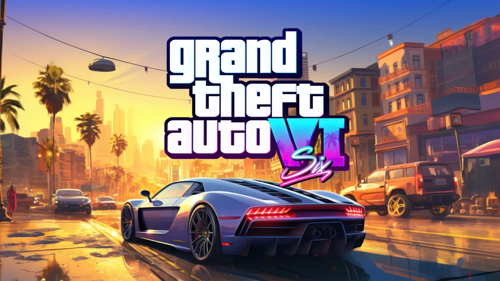 GTA 6 PC Game Wallpaper