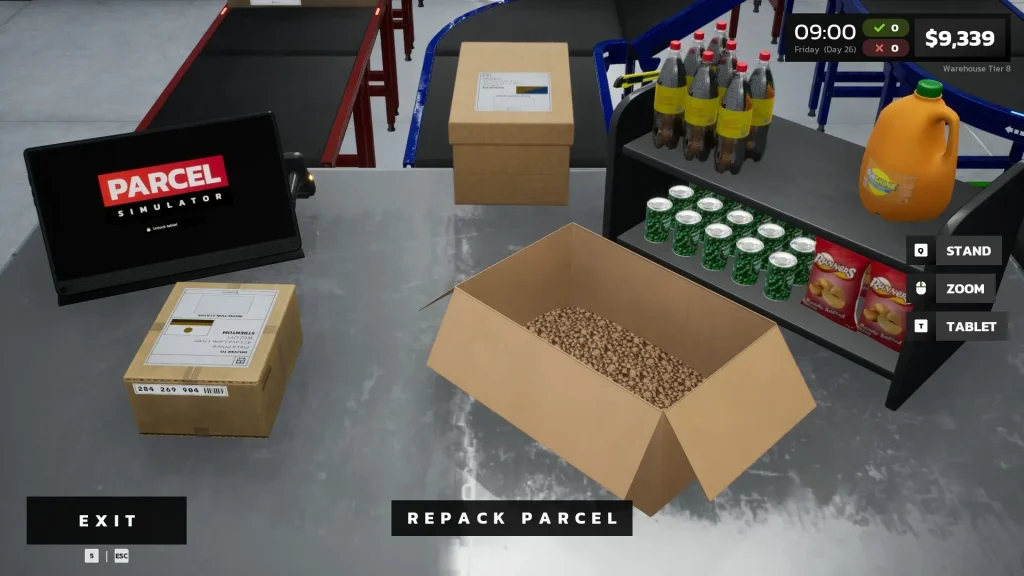 Parcel Simulator Big Warehouse